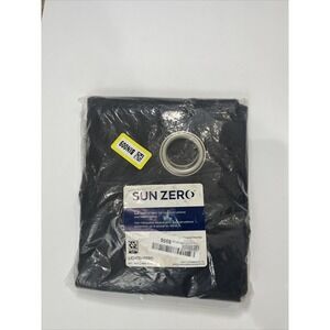 Sun Zero Room Darkening Curtain- One Panel-40x84‎ Color Black